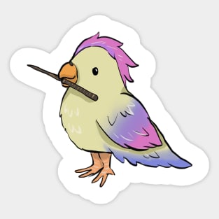 bird potter Sticker